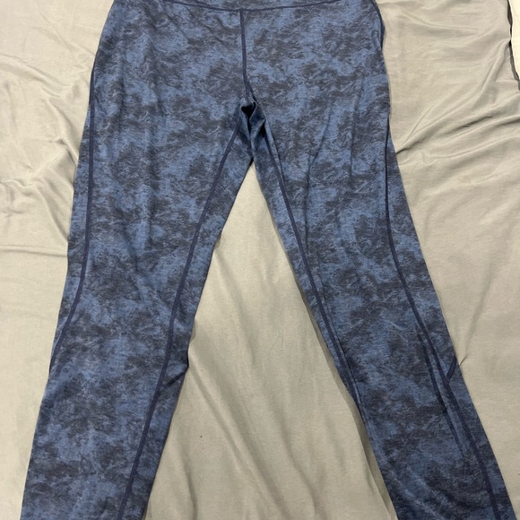 Blue patterned leggings - Picture 2 of 2